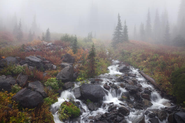 Autumn Rainier Cascades
