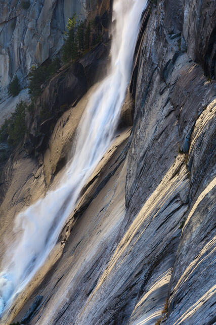 Gold Nevada Falls
