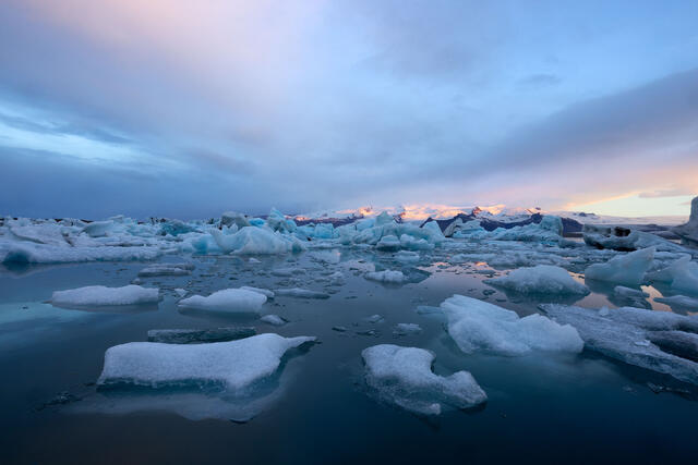 Icy Sunrise