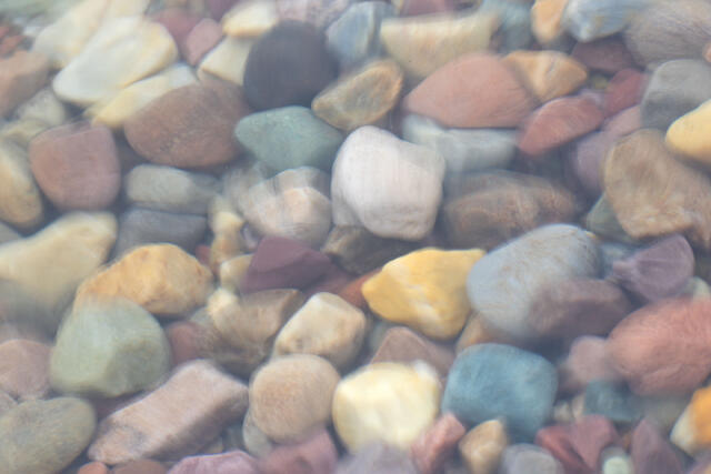 Rippled Rainbow Rocks