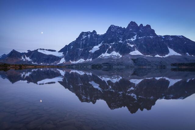 Morning Moonset