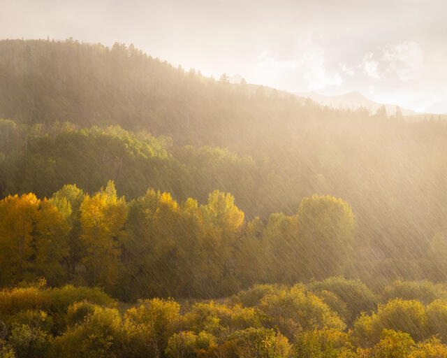 Rainshowers and Light, Southwestern Colorado