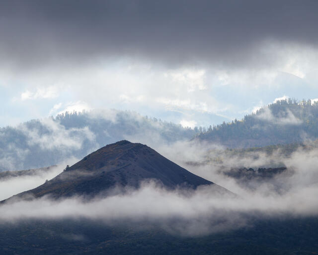Autumn Fog, Cimarron Mountain Foothills