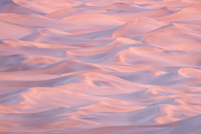 Waves of Pink Sand