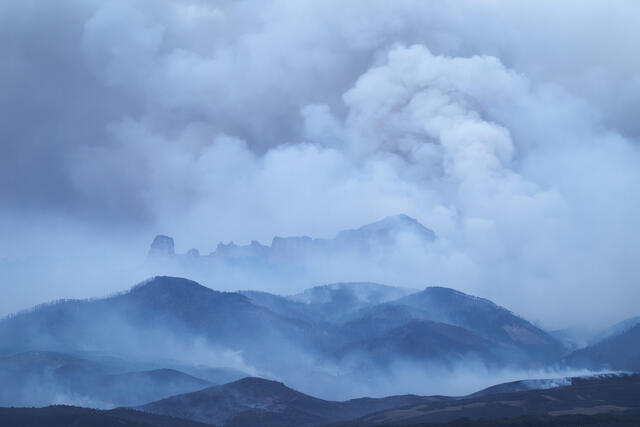 Cimarron Mountains, Fire, Gold Mountain Fire, Landscape Photography, Nature Photography, Owl Creek Pass, San Juan Mountains....