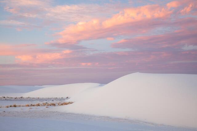 Colorful Sunset, White Sands